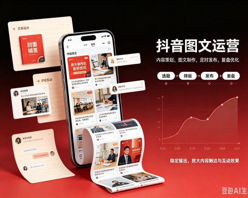 施甸抖音图文代运营服务